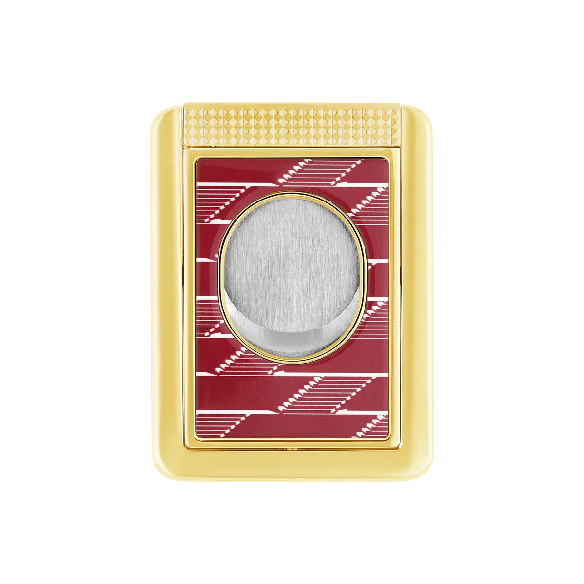 St Dupont Feuerzeug Zigarrenschneider Monogram, Ltd. Edt., Burgundy 1