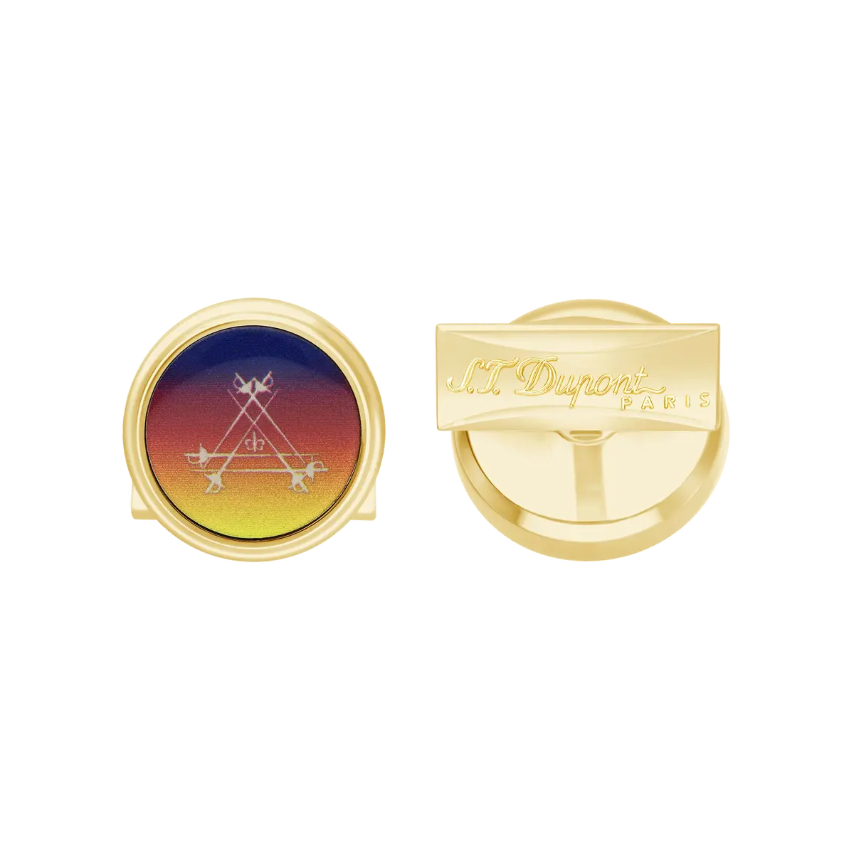 St Dupont Accessories Manschettenknopf Cufflinks, Ltd. Edt., Violet 1