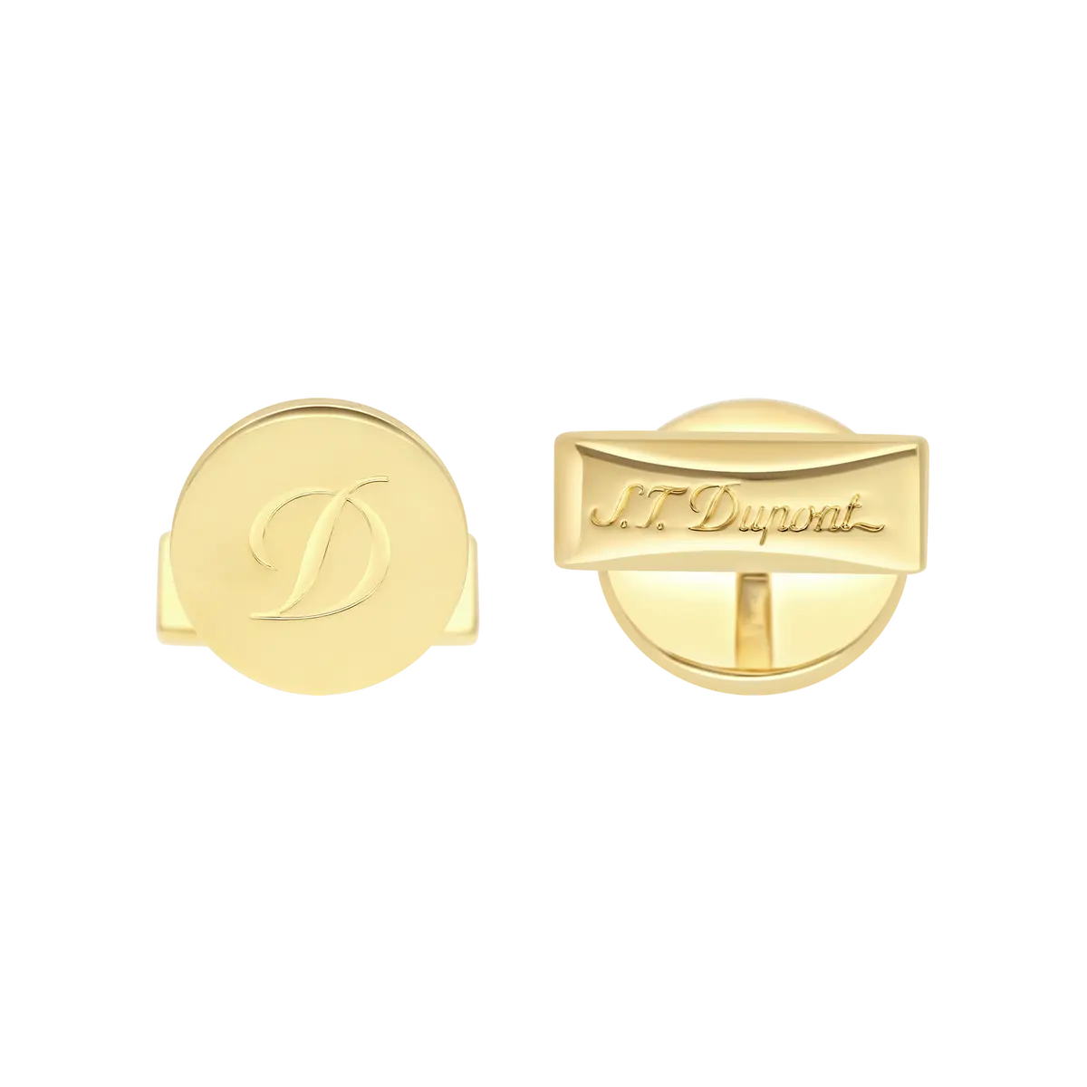 St Dupont Accessories Manschettenknopf Cufflinks, Golden 1