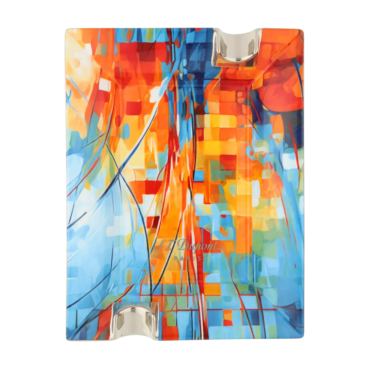 St Dupont Cigar Accessories Aschenbecher Graffiti, Ltd. Edt., Multicolor 1