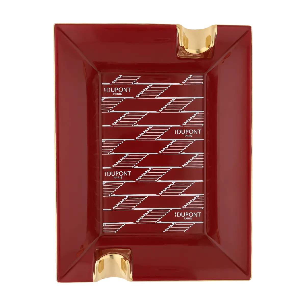 St Dupont Accessories Aschenbecher Monogram, Ltd. Edt., Burgundy 1