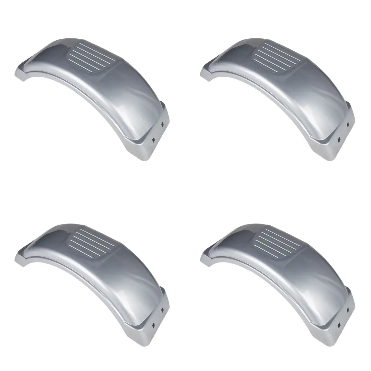 Fulton Single Axle Trailer Fender High Density Polyethylene - 7" (W) X 21" (L) X 6-1/2" (H) 3