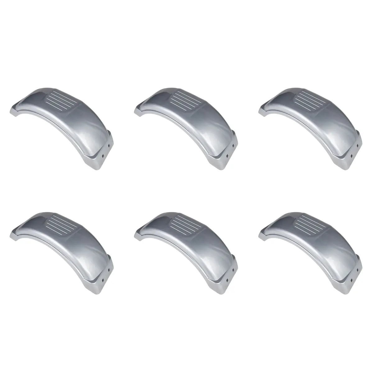 Fulton Single Axle Trailer Fender High Density Polyethylene - 7" (W) X 21" (L) X 6-1/2" (H) 4