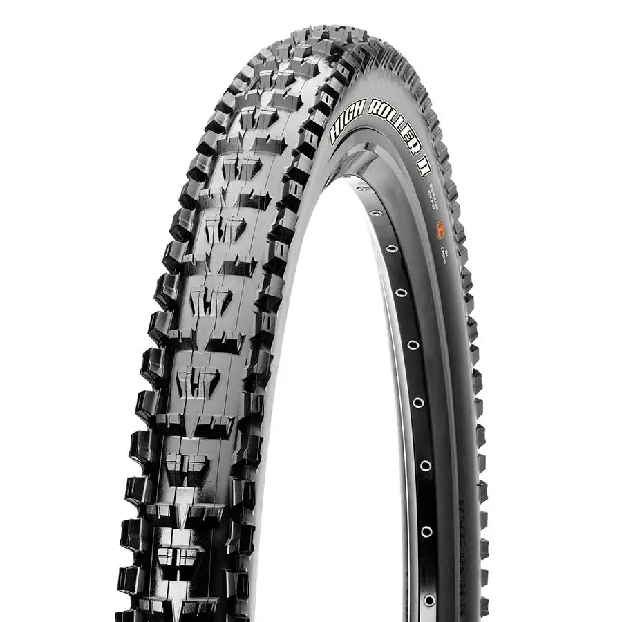 Maxxis High Roller Ii Tire 26''X2.30 Folding Tubeless Ready Dual Exo 60Tpi Black 1