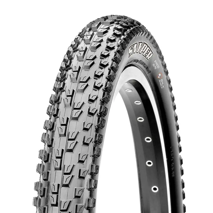 Maxxis Snyper Tire 24''X2.00 Folding Clincher Dual Silkshield 60Tpi Black 1