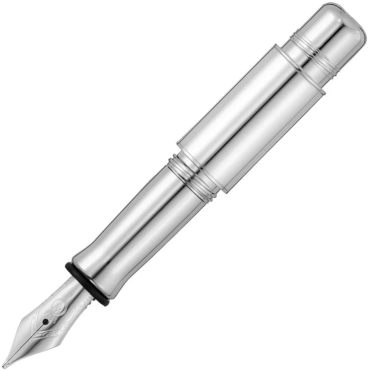 Waldmann, Füller Voyager, Hochglanz, Silber 2