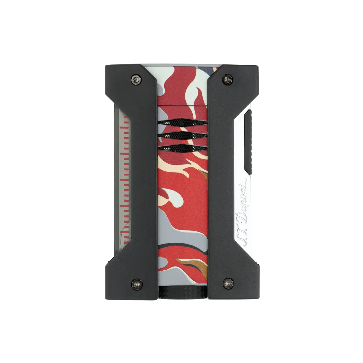 St Dupont Feuerzeug Defi Extreme Camo, Ltd. Edt., Rot 1
