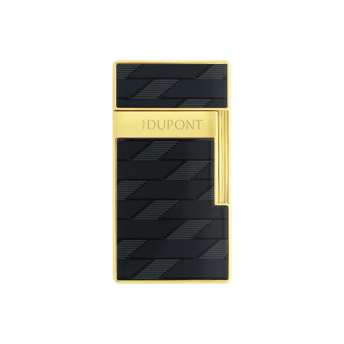 St Dupont Feuerzeug Biggy Monogram, Ltd. Edt., Schwarz 1