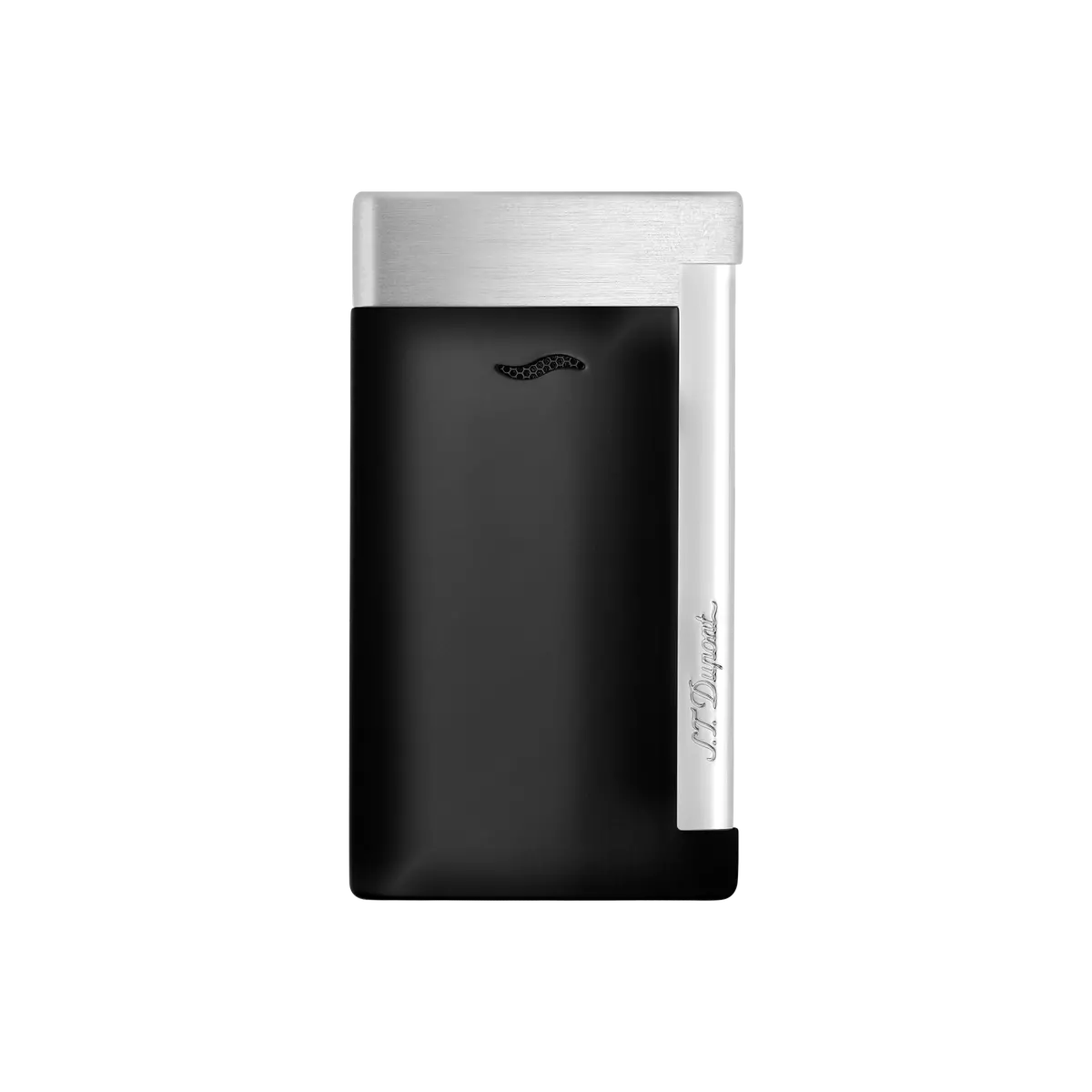 St Dupont Feuerzeug Slim 7 Slim7, Palladium, Ltd. Edt., Schwarz 1