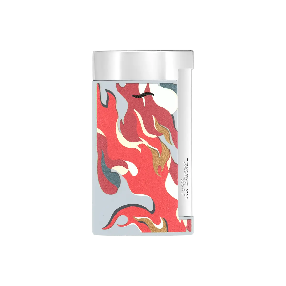 St Dupont Feuerzeug Slim 7 Camo, Ltd. Edt., Rot 1