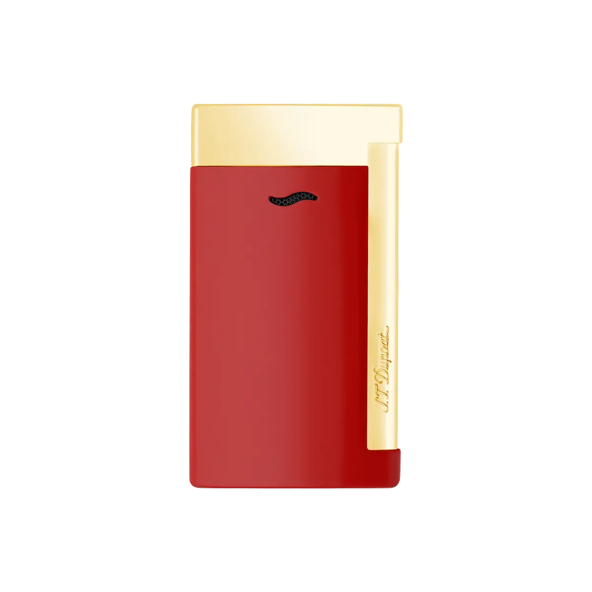 St Dupont Feuerzeug Slim 7 Dragon, Ltd. Edt., Burgundy 1