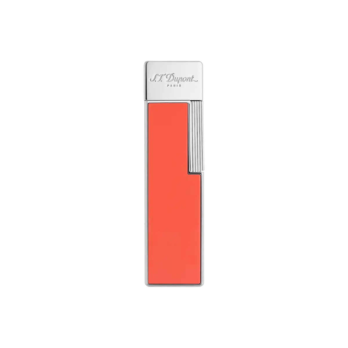 St Dupont Feuerzeug Twiggy Palladium, Coral 1