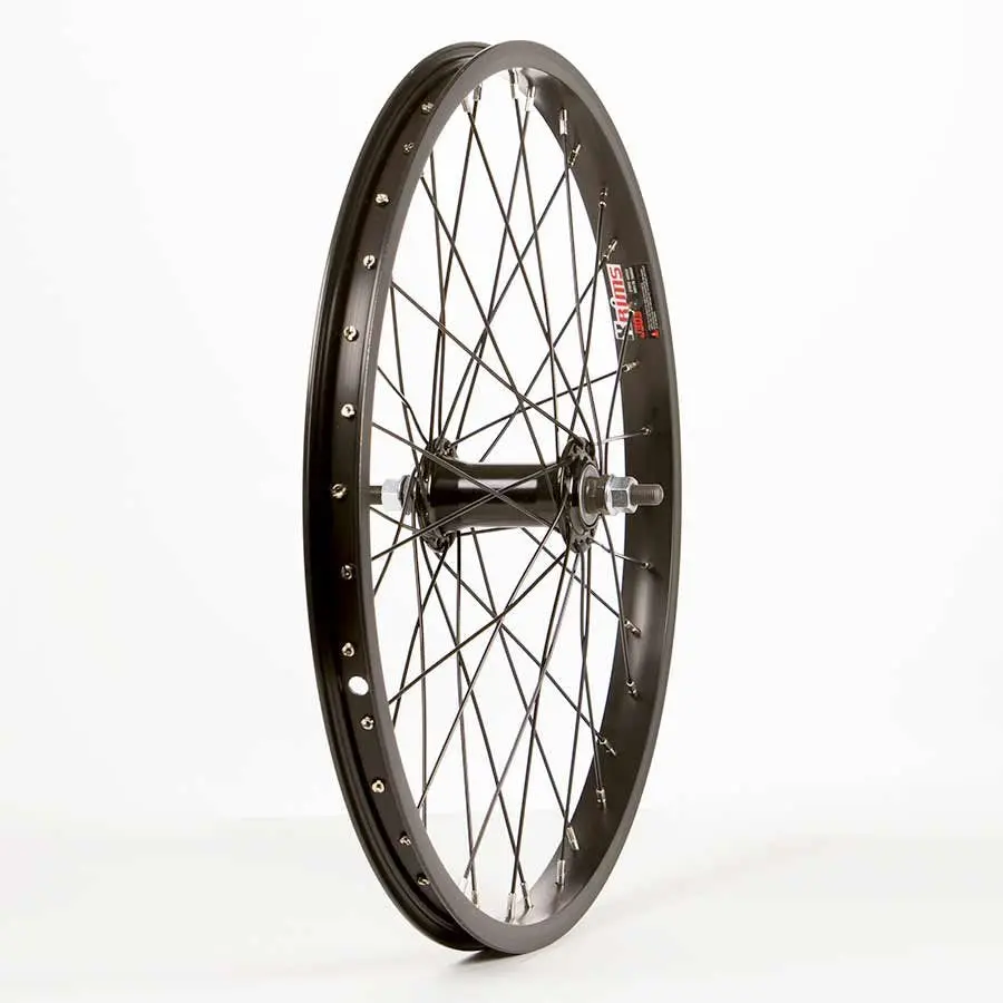 Front Wheel 20” Alex Rims Black 3/8 36H 1