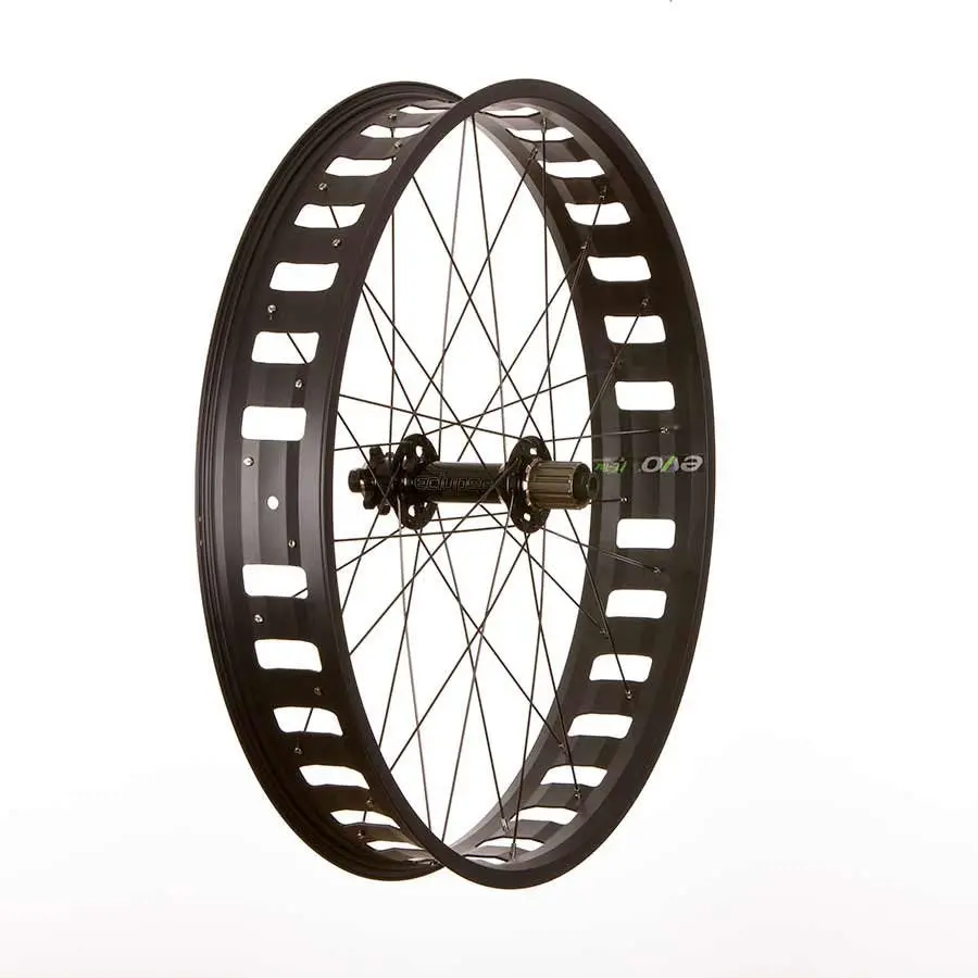 Evo Rear Wheel 26" Fat 32H 12Mm 197Mm Black 1