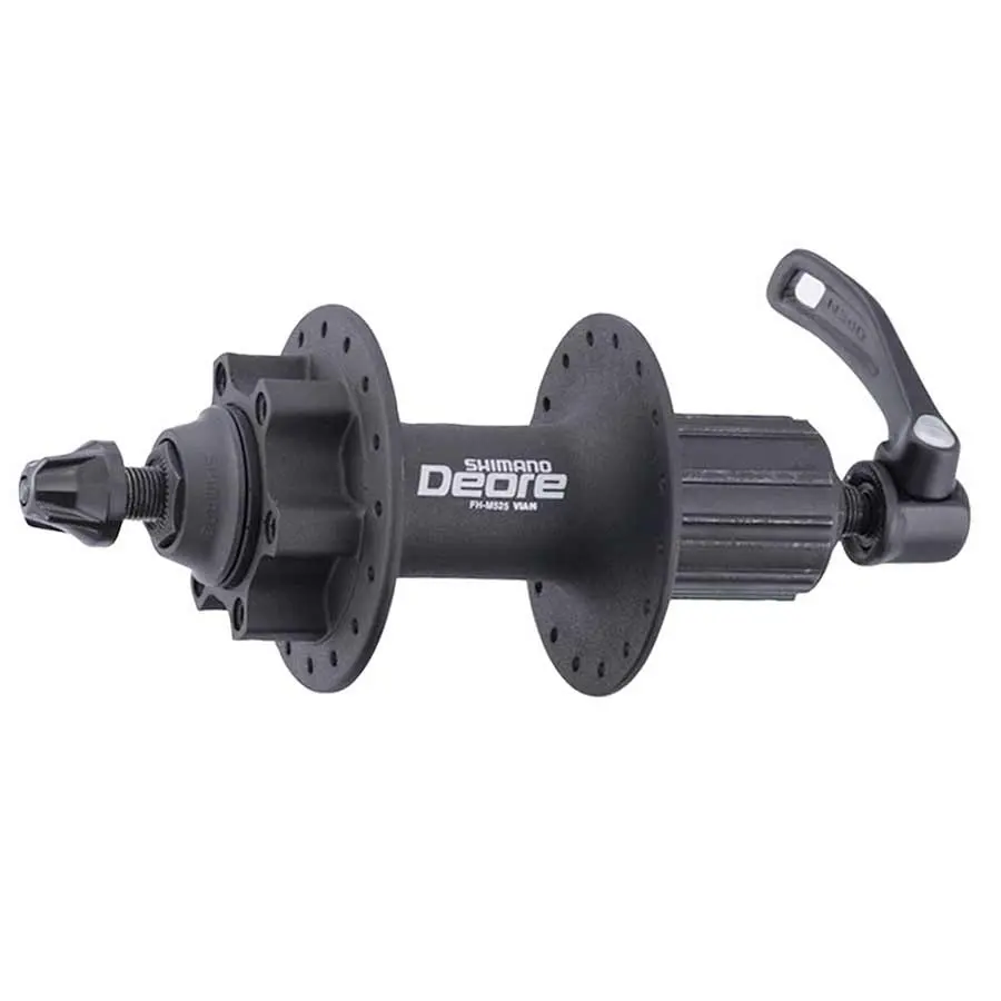 Shimano Deore Fh-M525a Rear Disc Brake Hub (Black) 1