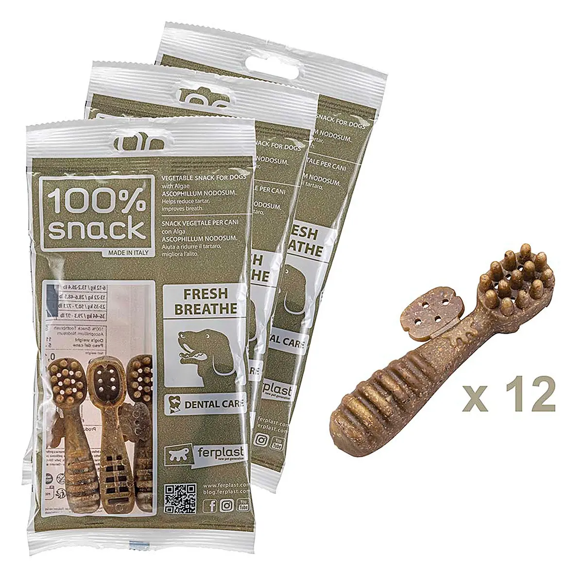 100% Snack Befüllbar -  Toothbrush Ascophillum 1