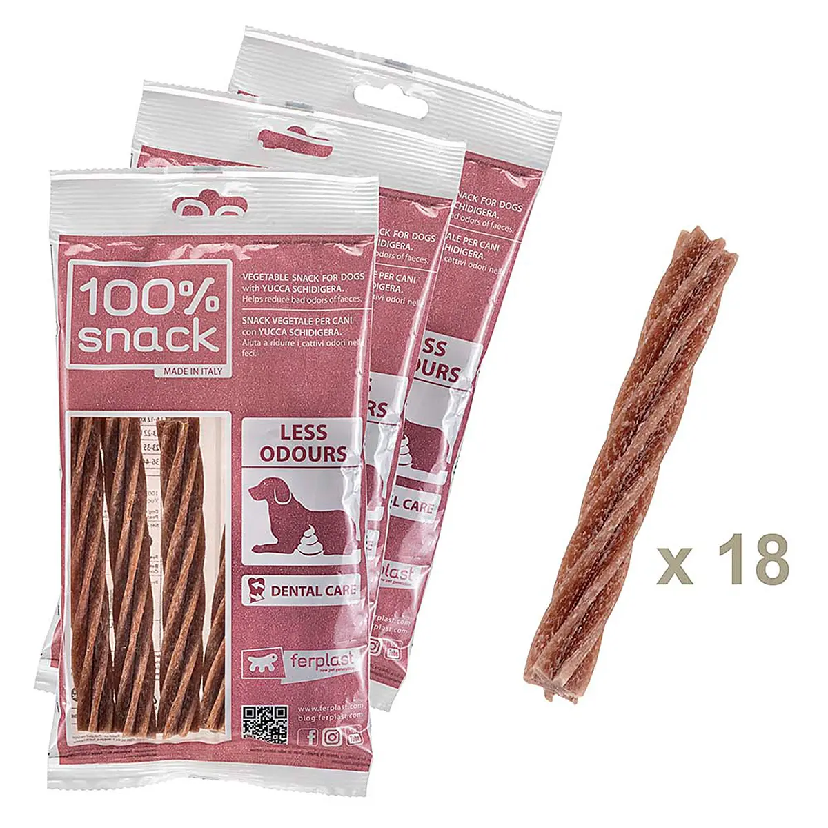 100% Snack Sticks - Fusilli Yucca 1
