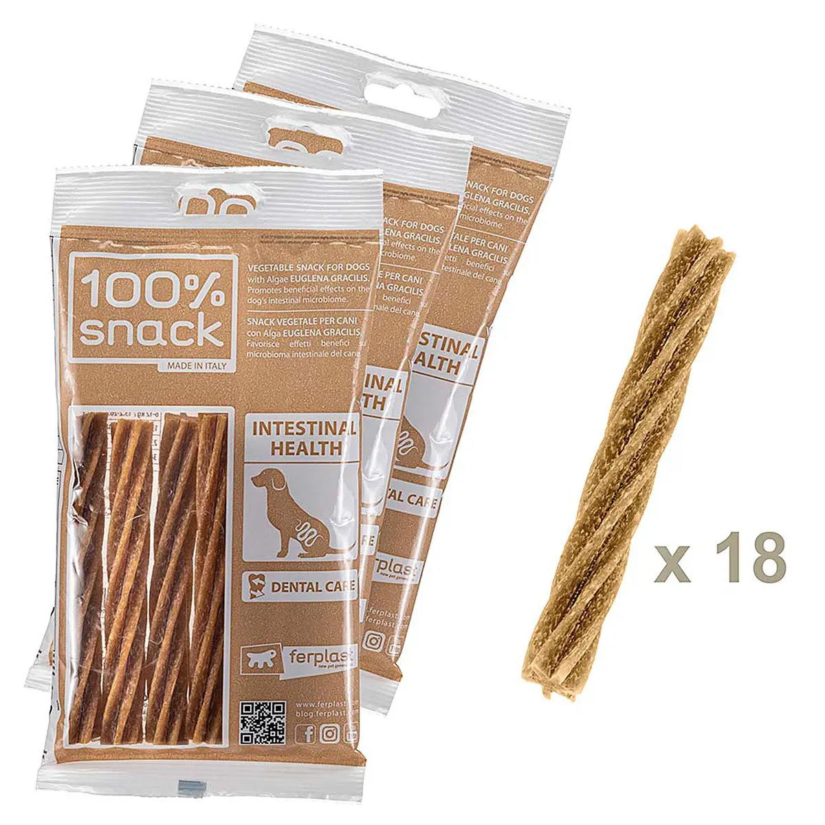 100% Snack Sticks - Fusilli Euglena 1