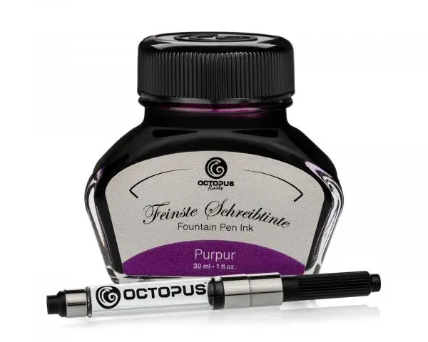 Octopus Fluids Füllhaltertinte Inkl. Standard-Konverter Purpur 1