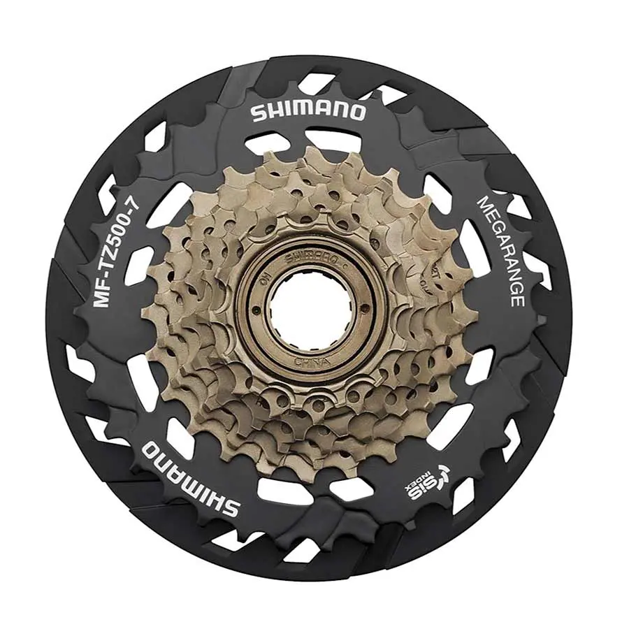 Shimano Mf-Tz500 Cp Freewheel 7 14-34T All 7/8/9-Speed Chains 1