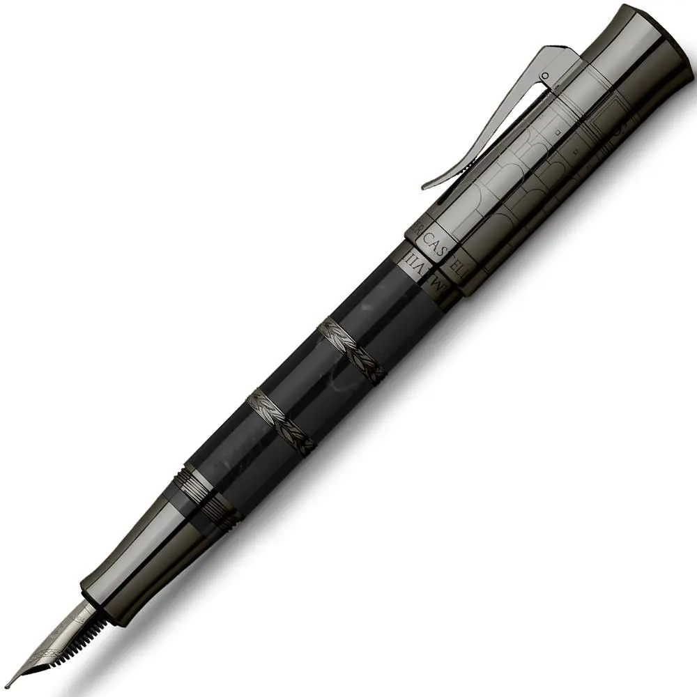 Graf Von Faber-Castell, Füller Pen Of The Year 2018 - Imperium Romanum, Black Ed. 18K Feder, Schwarz 1