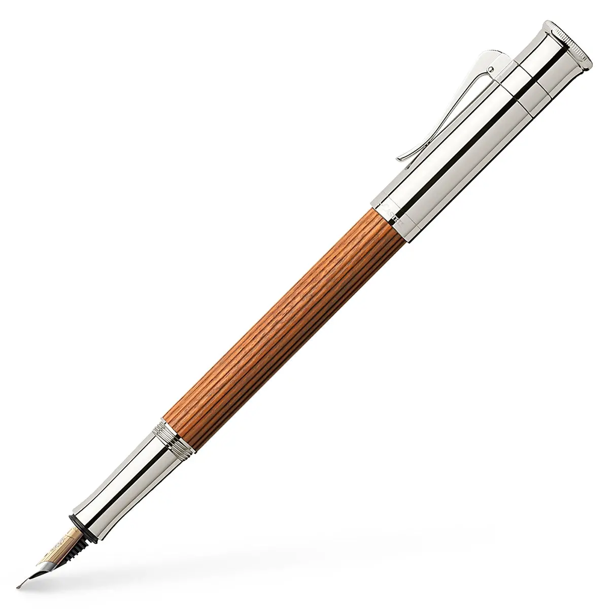 Graf Von Faber-Castell, Füller Classic Pernambuk, 18K Feder, Braun 1
