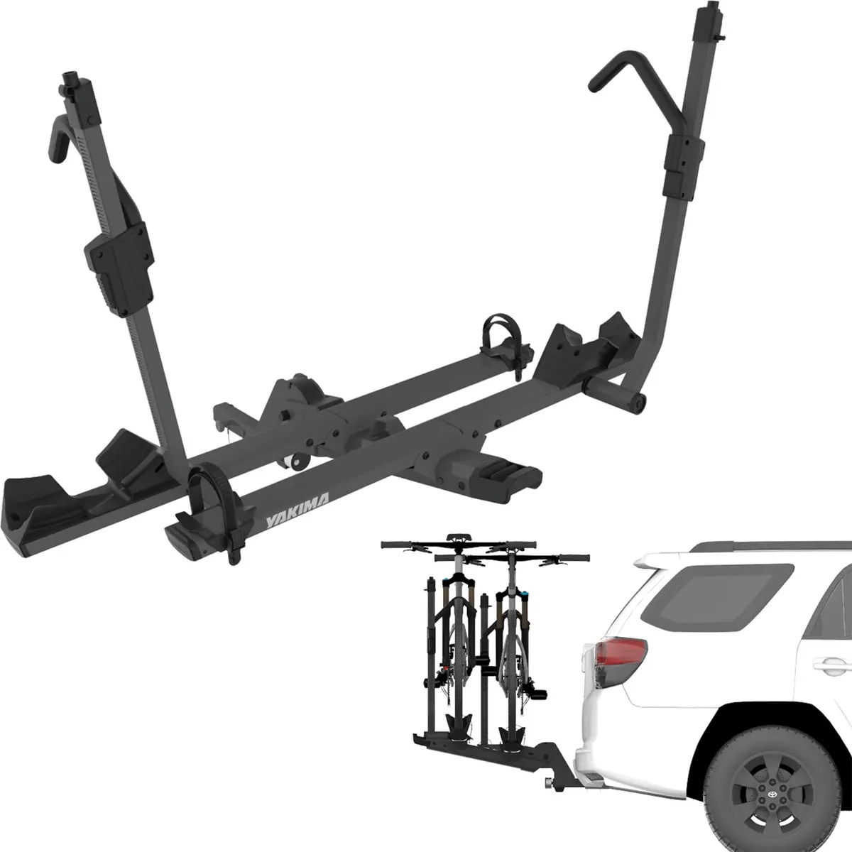 Yakima Stage Two Bike Rack 2" Hitch Mount (Vapor) 1