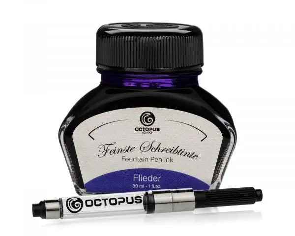 Octopus Fluids Füllhaltertinte Classic Schreibtinten Flieder Mit Konverter 1