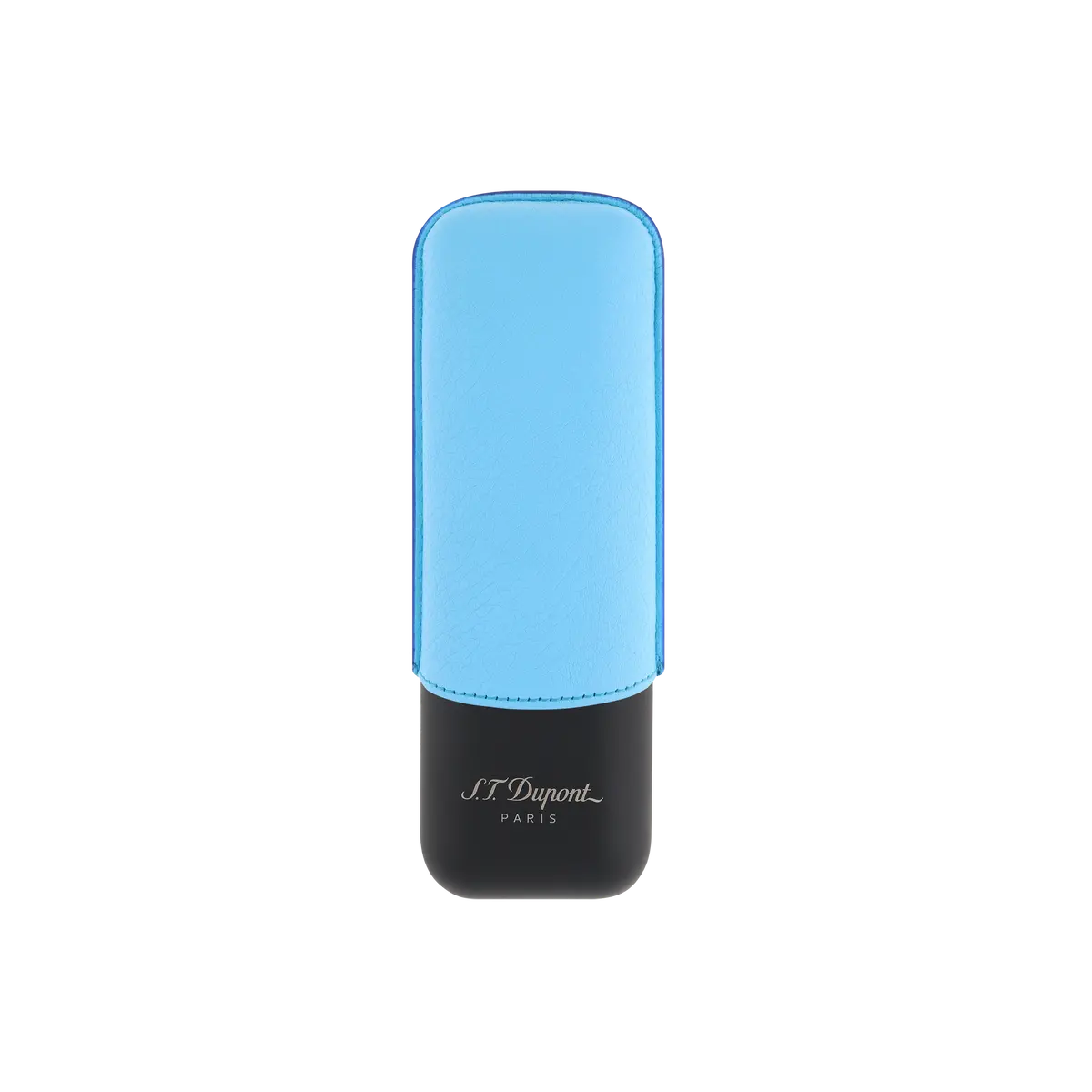 St Dupont Accessoires - Cigar 2 Zigarren Etui Turquoise-Blue 1