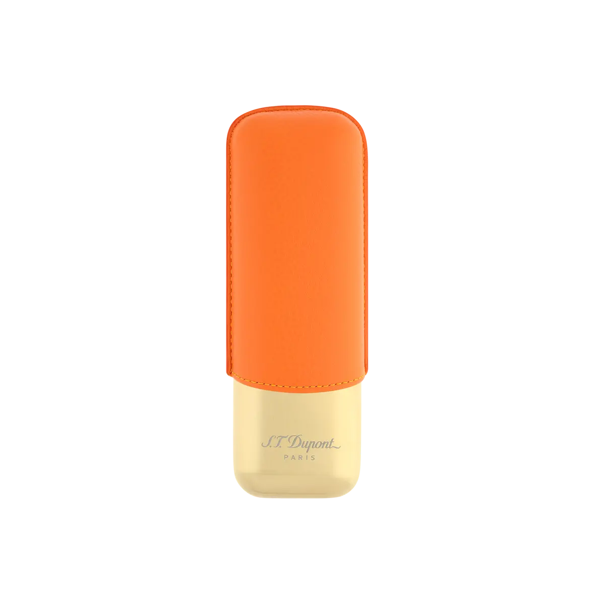 St Dupont Accessoires - Cigar 2 Zigarren Etui Orange 1