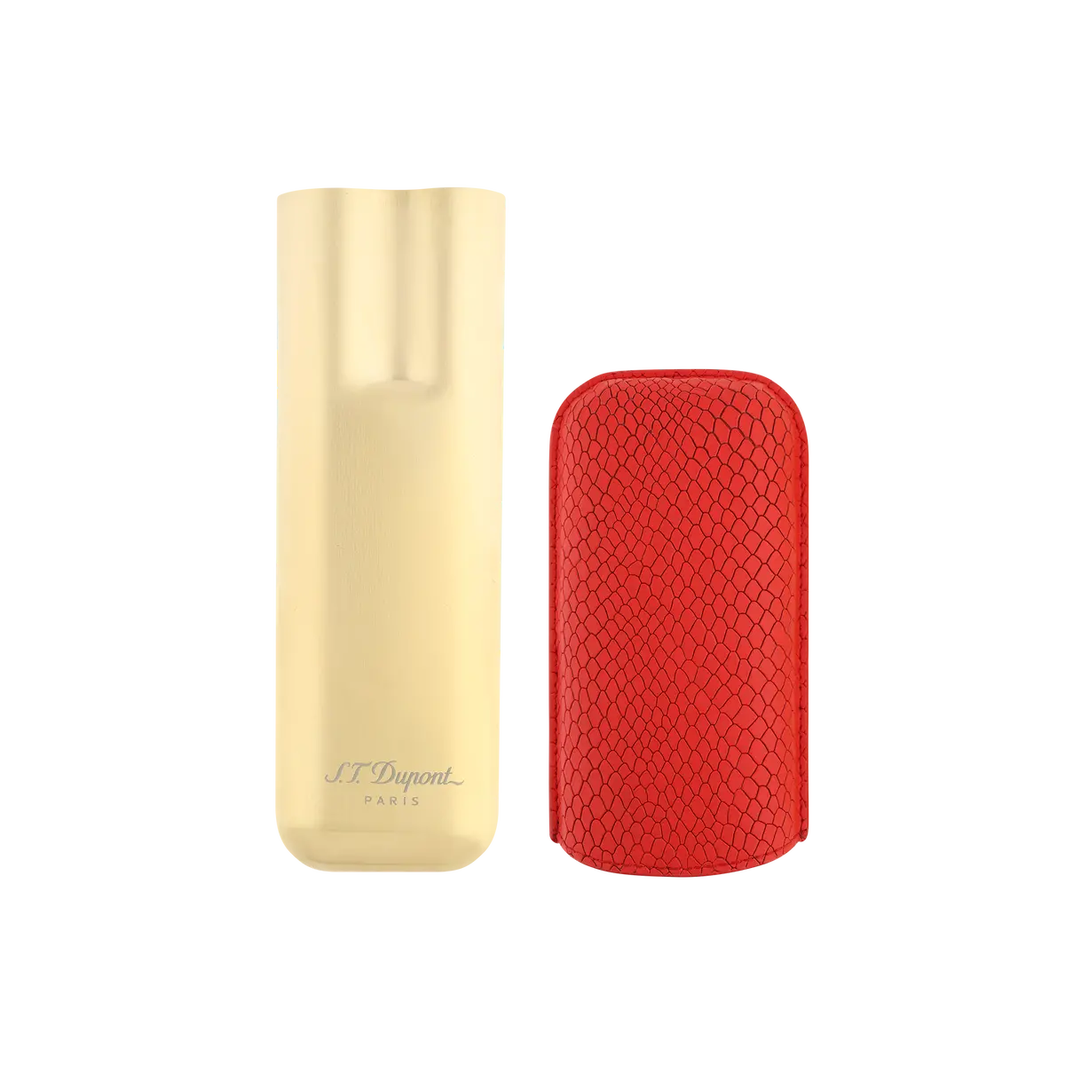St Dupont Accessoires - Cigar 2 Zigarren Etui Dragon, Ltd. Edt., Burgundy 1