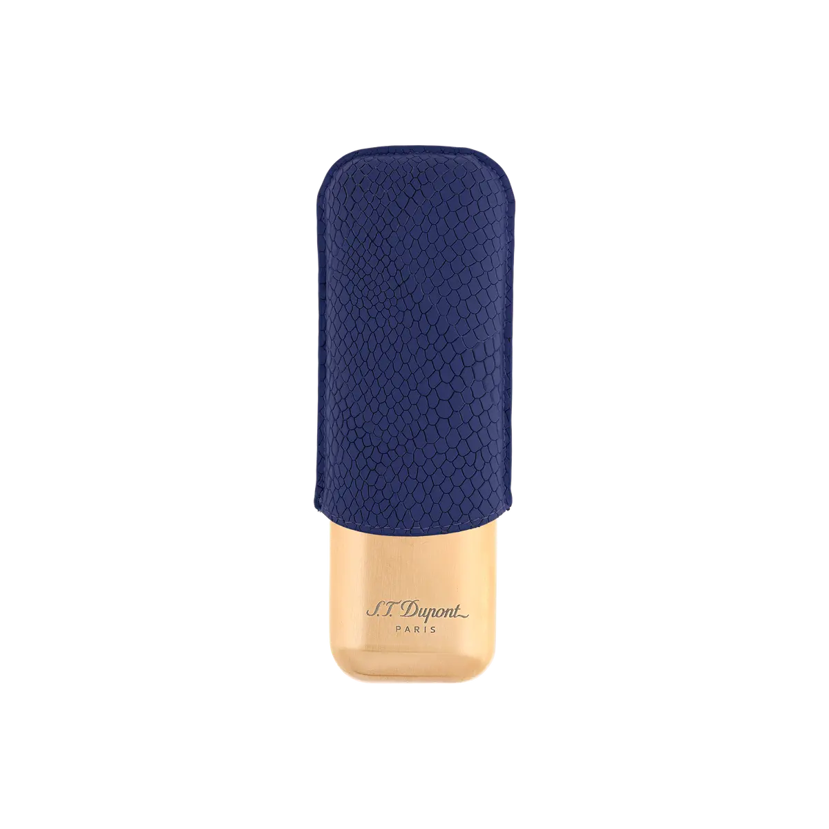 St Dupont Accessoires - Cigar 2 Zigarren Etui Dragon, Ltd. Edt., Royal-Blue 1