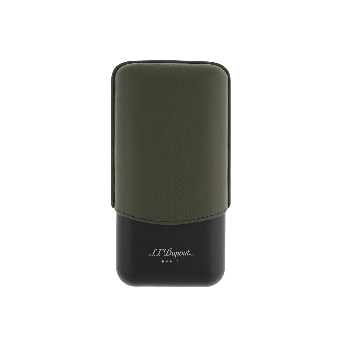St Dupont Accessoires - Cigar 3 Zigarren Etui Khaki 1
