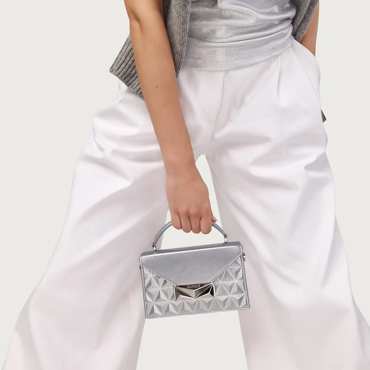 St Dupont Leather Goods Apex Silver 1