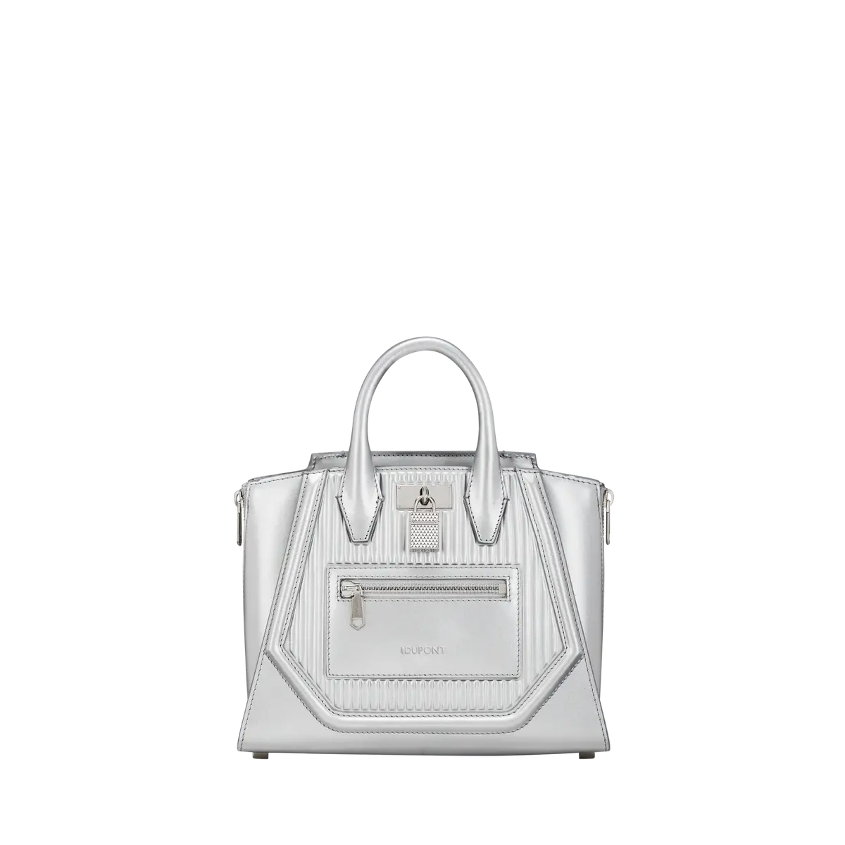 St Dupont Leather Goods Riviera Silver 1