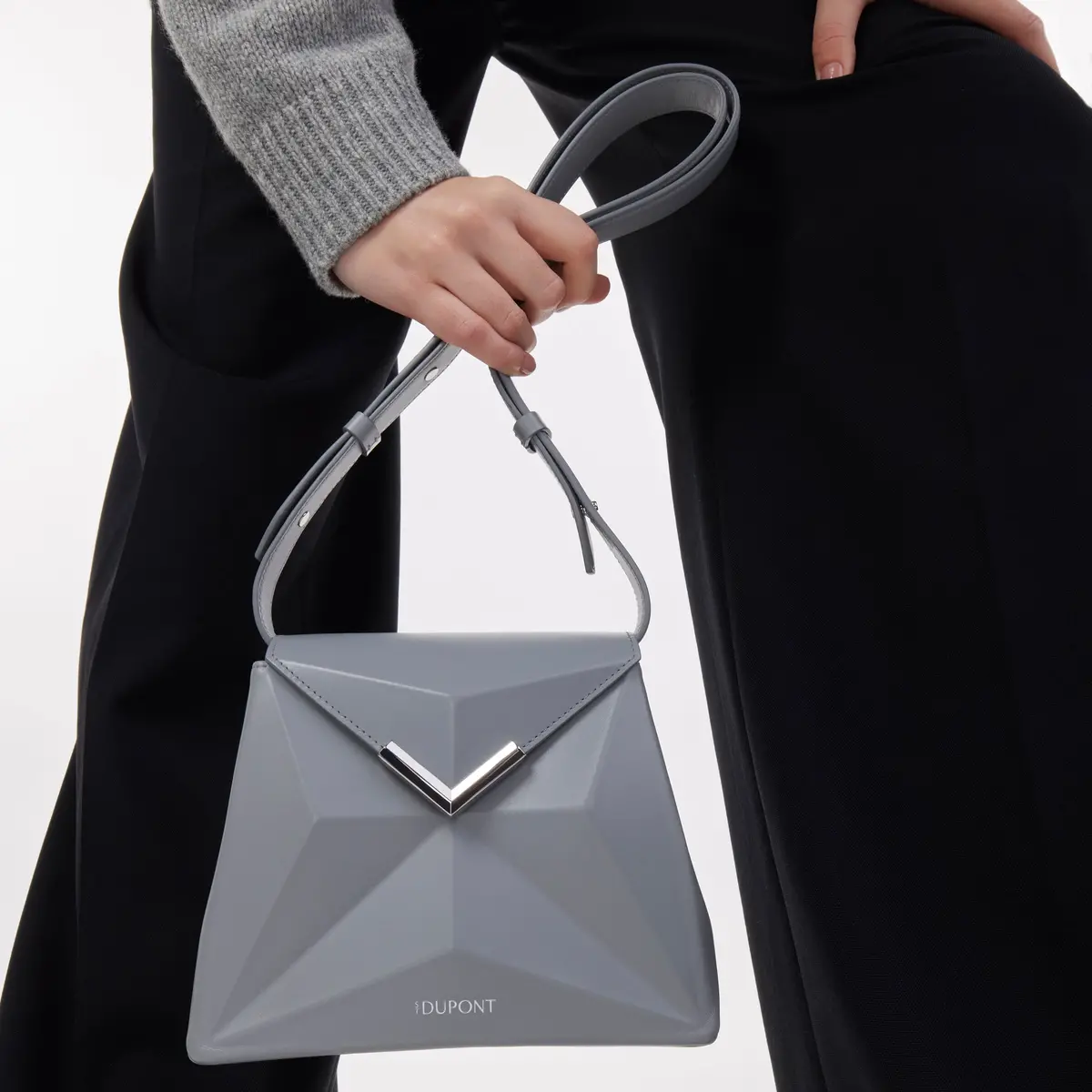 St Dupont Leather Goods X-Bag Grey 1
