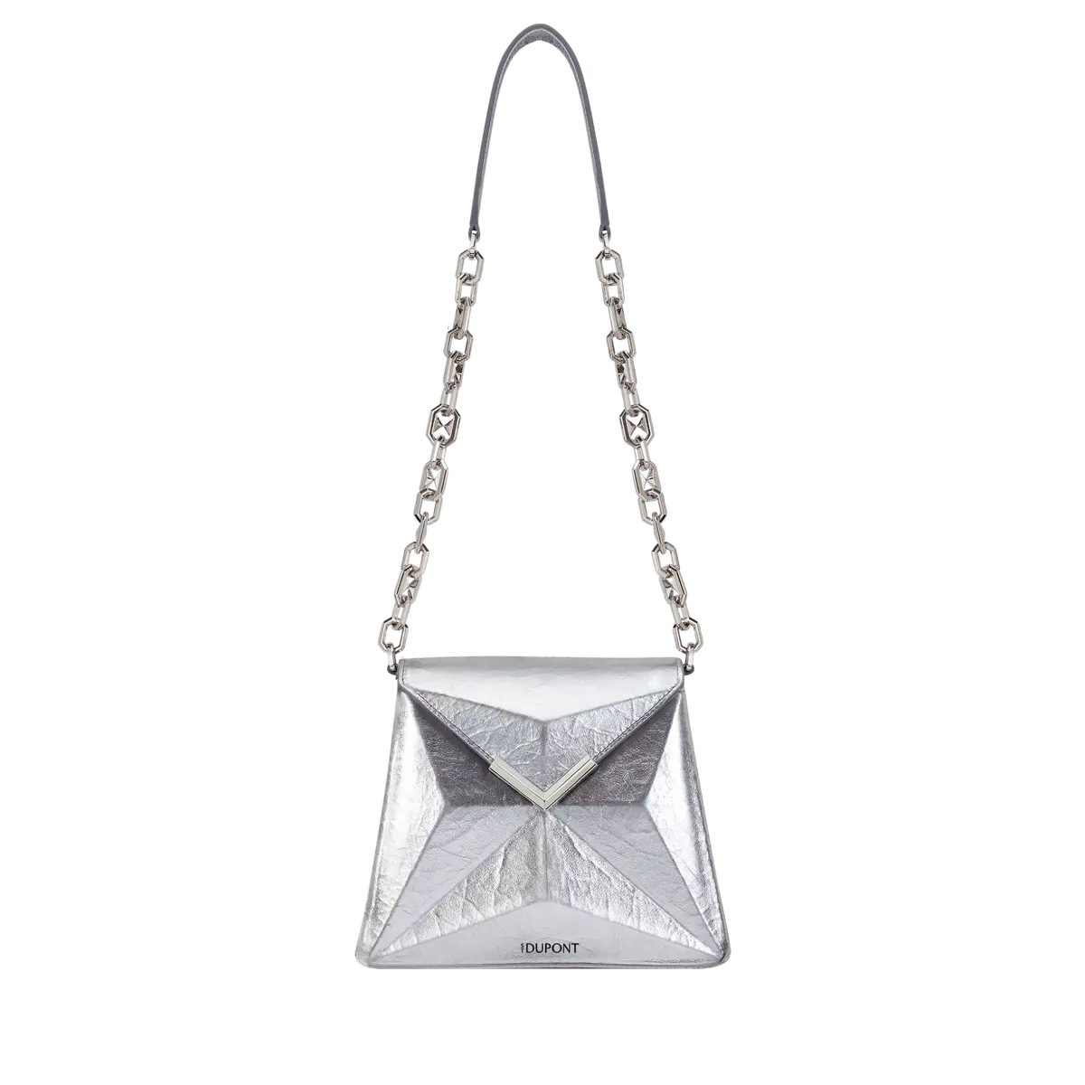 St Dupont Leather Goods X-Bag Silver 1