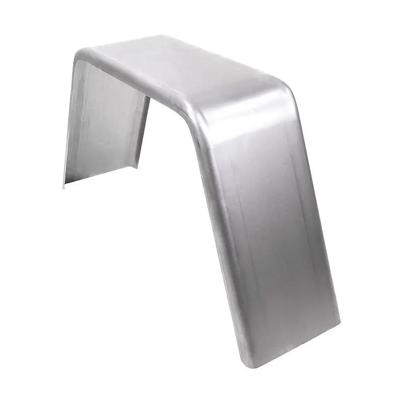Single Axle Trailer Fender Steel 16 Gauge Jeep/Square - 10" (W) X 36" (L) X 19" (H) 1