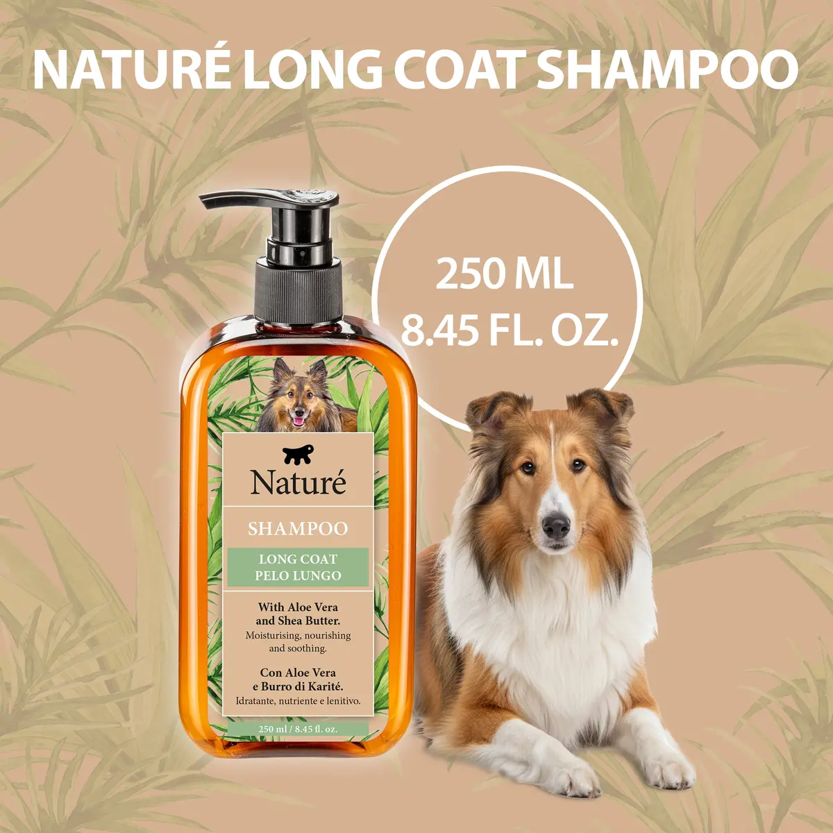 Nature’ Shampoo Für Langhaarige Hunde 2
