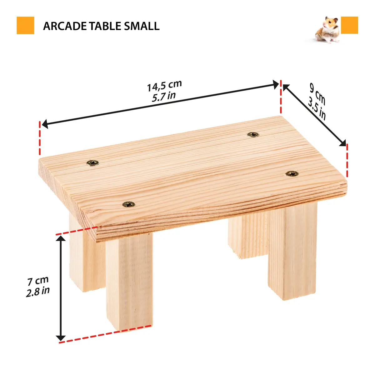 Arcade Table Holzspielzeug Für Kleintiere 2