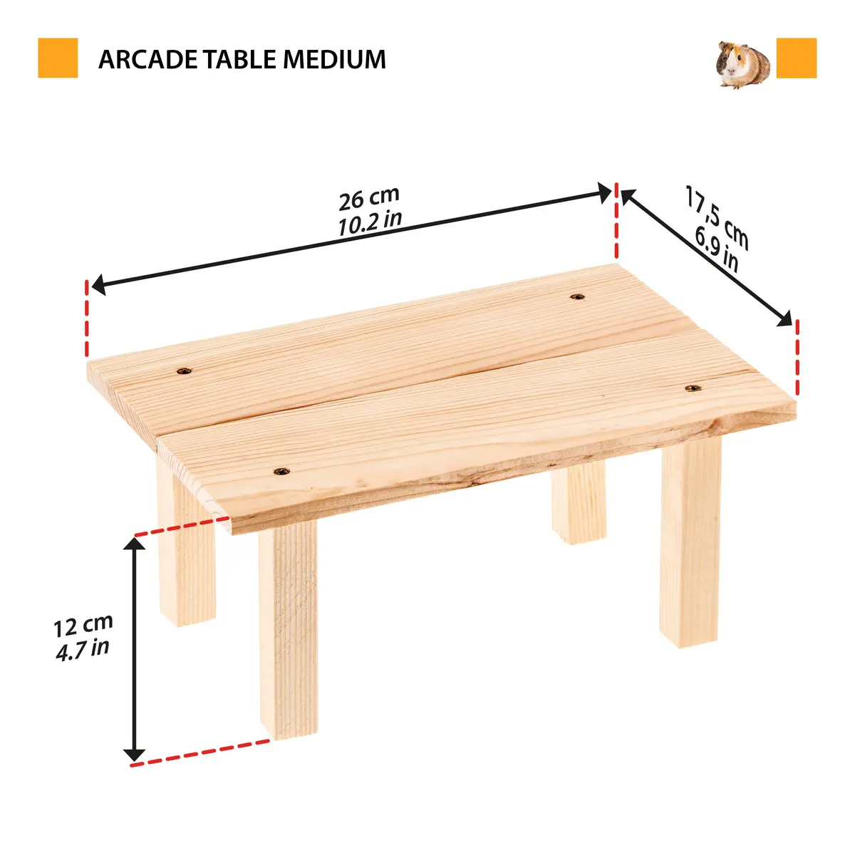 Arcade Table Holzspielzeug Für Kleintiere 2