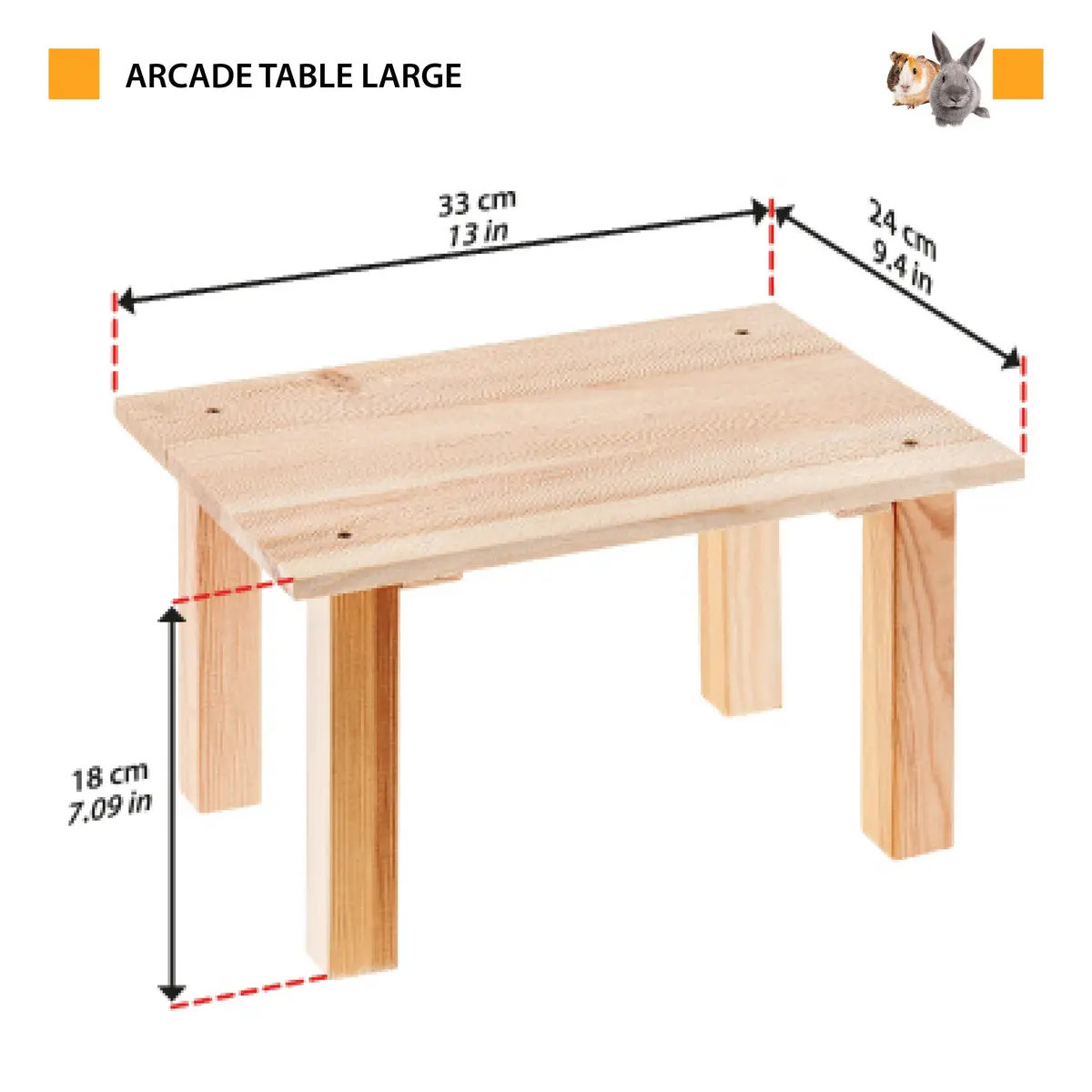 Arcade Table Holzspielzeug Für Kleintiere 2