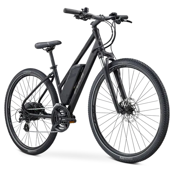Fuji Bikes E-Traverse Step Through E-Bike 19" (Satin Black) 1
