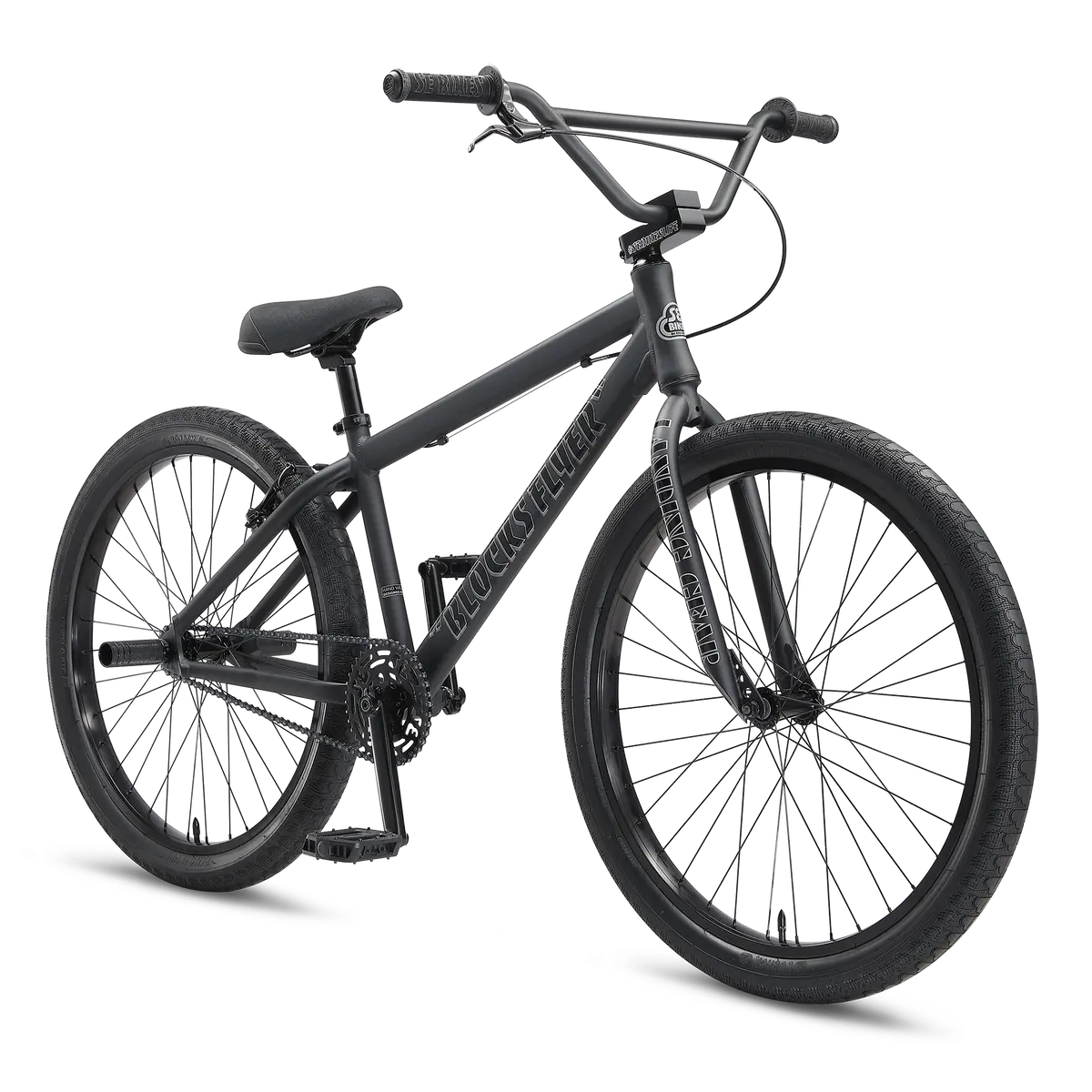 Se Bikes Blocks Flyer 26" (Matte Black) 1