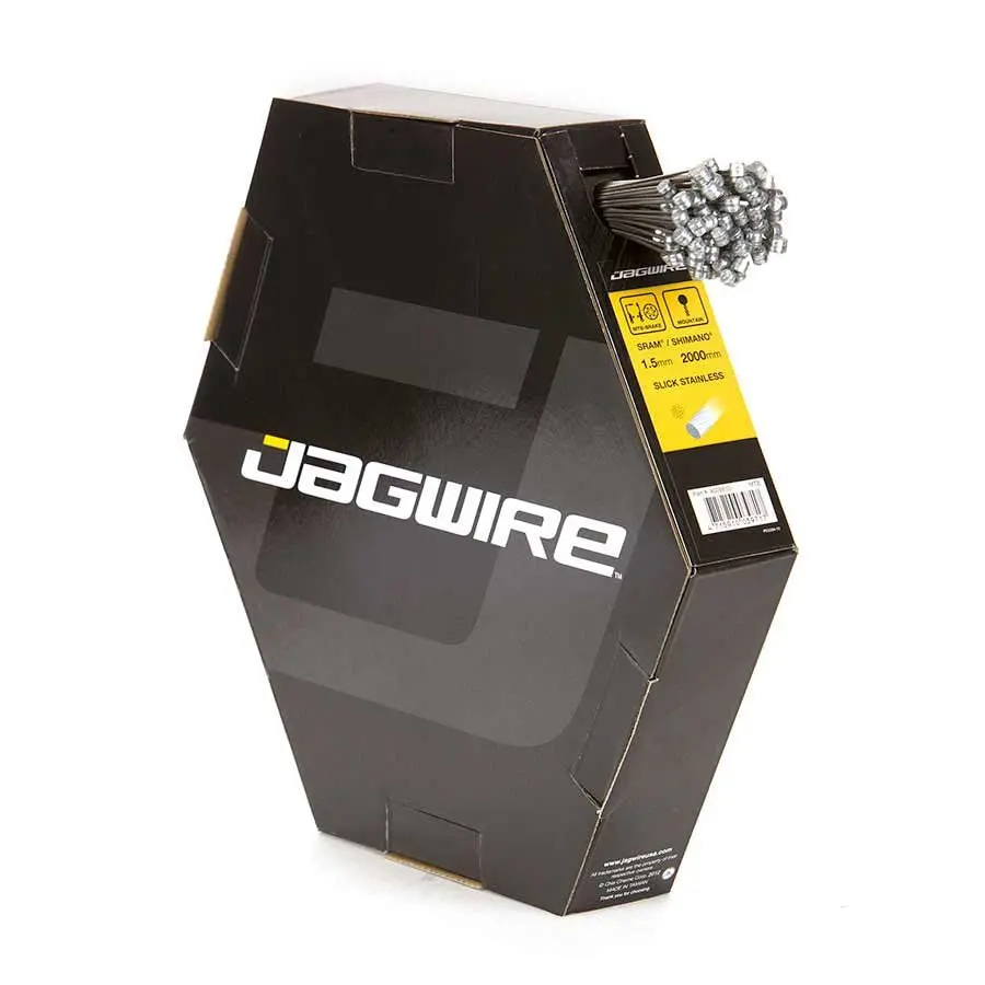 Jagwire Slick Brake Cable Sold Each Stainless 1.5Mm, 2000Mm 1