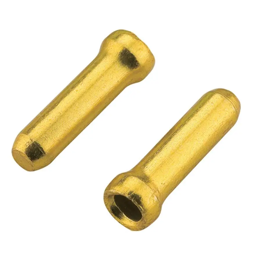 Jagwire Brake Cable Ends Gold / Pair 1