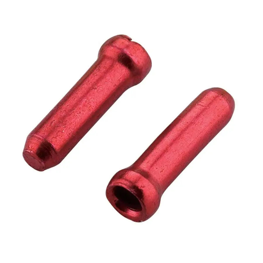 Jagwire Brake Cable Ends Red / Pair 1