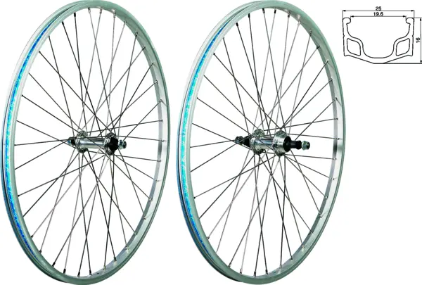 49N Front Wheel 26" Silver 1
