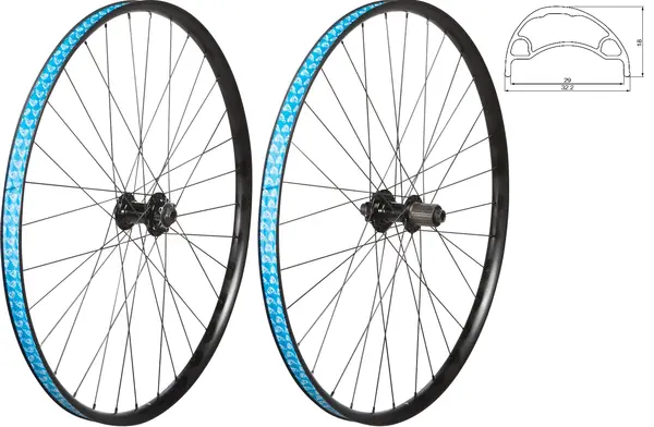 49N Rear Wheel 29" Disc Blk 1
