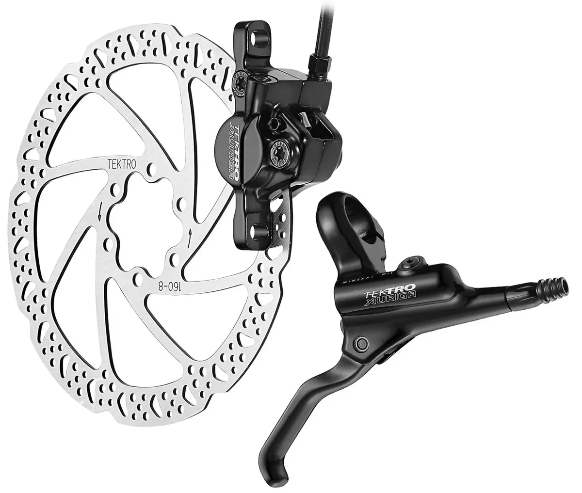 Tektro Auriga Hd-M290 Disc Brake (Black) Rear 1